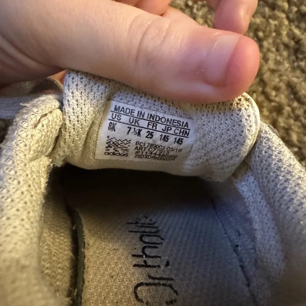 Adidas Kids White and Black Superstar Sneakers - Picture 5 of 5